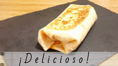 Receta de burritos mexicanos | Fast Food