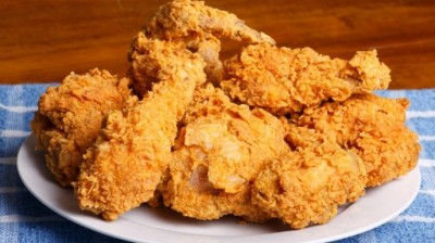Receta de pollo frito en 30 segundos
