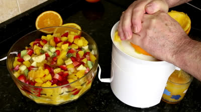 Receta de macedonia de frutas