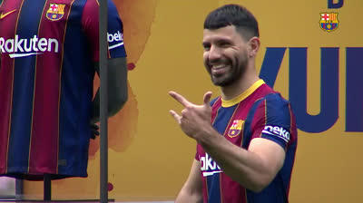 Primo giorno del Kun Agüero come culé