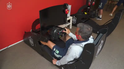 La sala de juegos de la Selección Española de fútbol