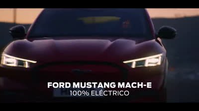 Anuncio del Ford Mustang Mach-E