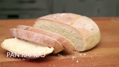 Receta rápida de pan casero