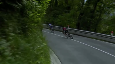 Pavel Sivakov caída en Criterium du Dauphine 2020